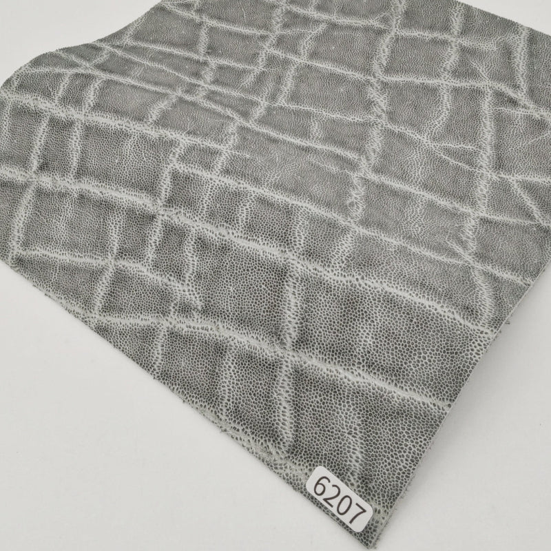 ゾウ革【21×21cm/2.0mm】グレー/マット/Sランク/z6207