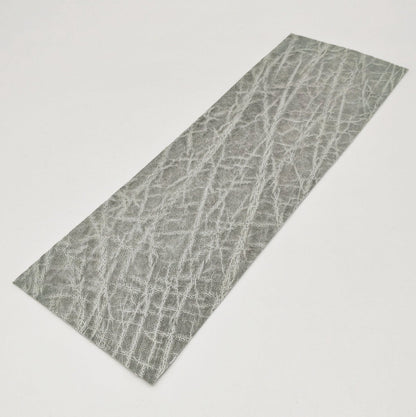 ゾウ革【31×10.5cm/0.8mm】グレー/マット/Sランク/z8634