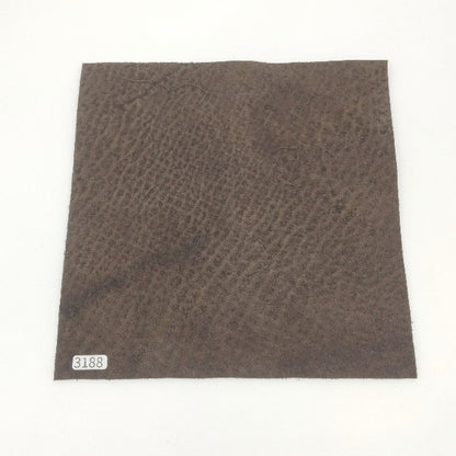 カバ革【21×21cm/3.1mm】濃茶/マット/Sランク/k3188