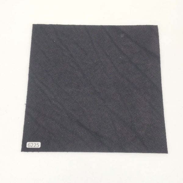 ゾウ革【21×21cm/2.2mm】ブラック/マット/Sランク/z6225