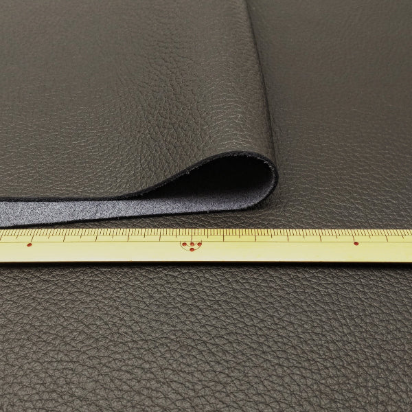 牛革【大ハギレ合計20デシ/1.4mm】ダークグレージュ/gt-302