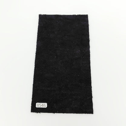 ゾウ革鼻部【11×21cm/2.5mm】ブラック/マット/Sランク/z8546