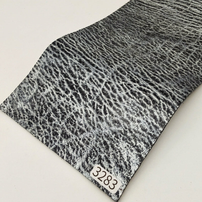 サメ革【11×21cm/2.1mm】クリスタルシルバー/Sランク/s3283
