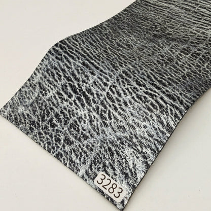 サメ革【11×21cm/2.1mm】クリスタルシルバー/Sランク/s3283
