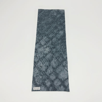 ゾウ革【33×11cm/0.8mm】ブラック/ツヤ有/Sランク/z3219