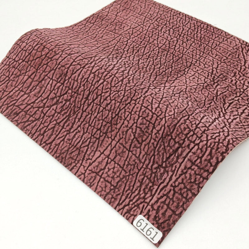 サメ革【21×21cm/1.5mm】ワイン/デニム調加工/Sランク/s6161