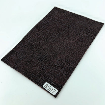 カバ革【ハガキ/1.6mm】ブラックベリー/マット/Sランク/k8597