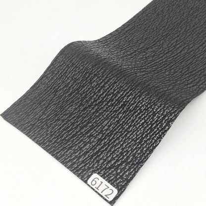 サメ革【33×11cm/0.7mm】ブラック/ツヤ弱/Sランク/s6172
