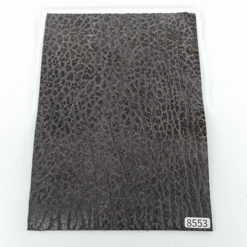 アザラシ革【A5/2.7mm】グレー/ツヤ中/Bランク/a8553