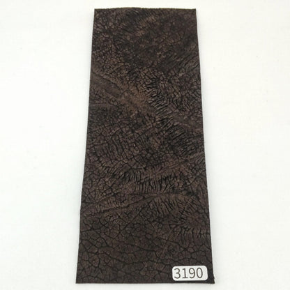 カバ革【8×21cm/2.3mm】濃茶/マット/Sランク/k3190