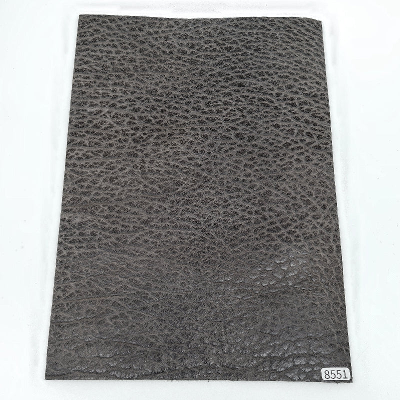 アザラシ革【A4/2.7mm】グレー/ツヤ中/Aランク/a8551