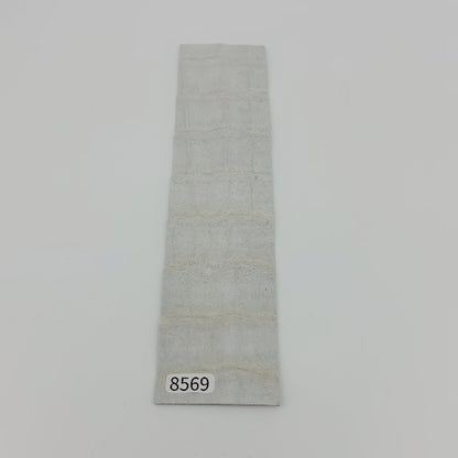 ワニ革/ナイルクロコ【5×21cm/1.5mm】染色用下地革/ハギレ付/Aランク/w8569