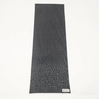 サメ革【33×11cm/0.7mm】ブラック/ツヤ弱/Sランク/s8522