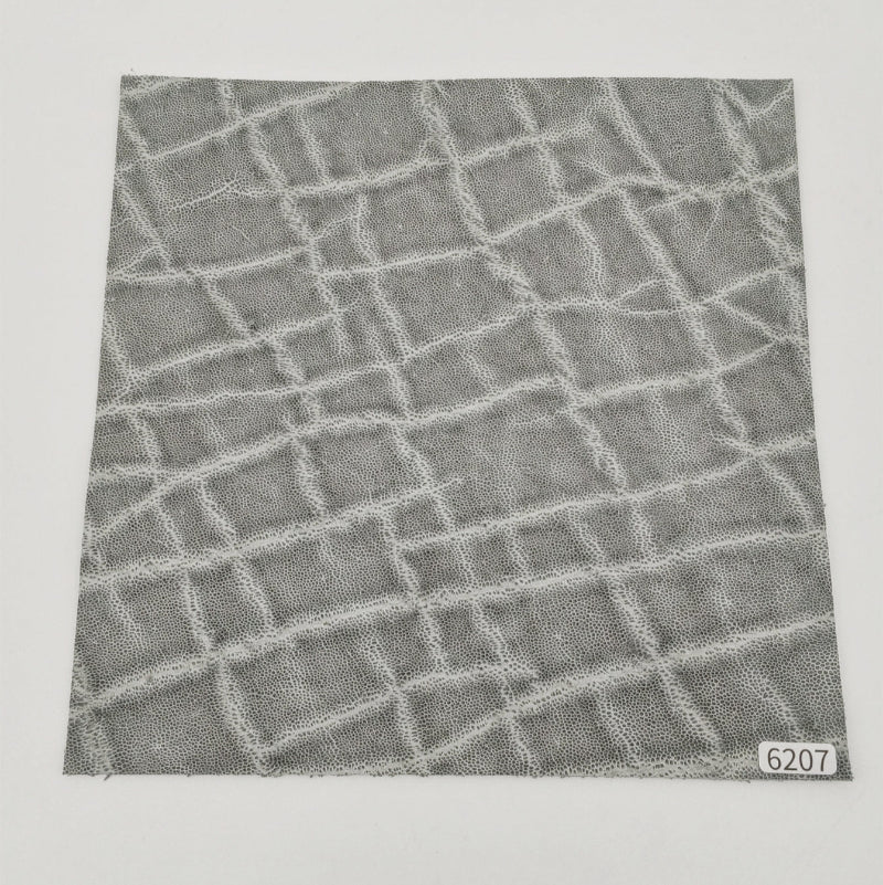 ゾウ革【21×21cm/2.0mm】グレー/マット/Sランク/z6207