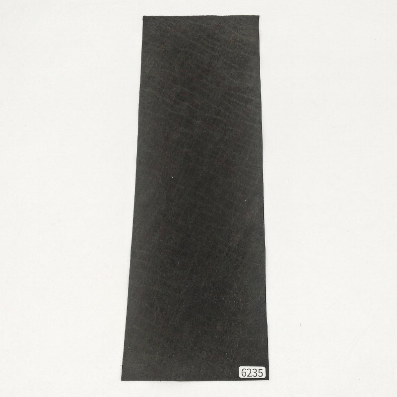 カバ革【33×11cm/0.7mm】ブラック/マット/Aランク/z6235