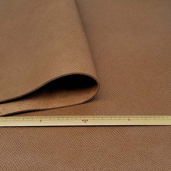 牛革【大ハギレ1枚20デシ/2.0mm】ブラウン/gt-254