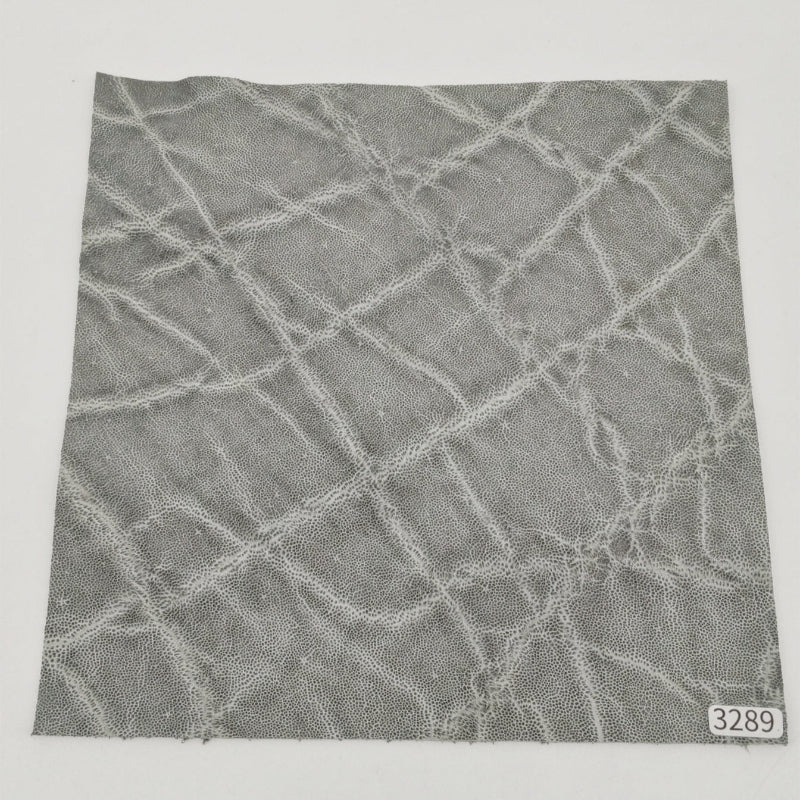 ゾウ革【21×21cm/2.0mm】グレー/マット/Sランク/z3289