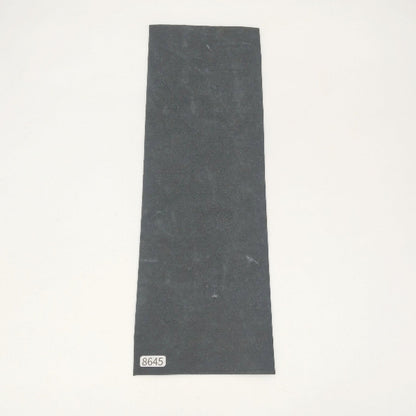 ゾウ革【33×11cm/0.7mm】ブラック/ツヤ弱/Sランク/z8645