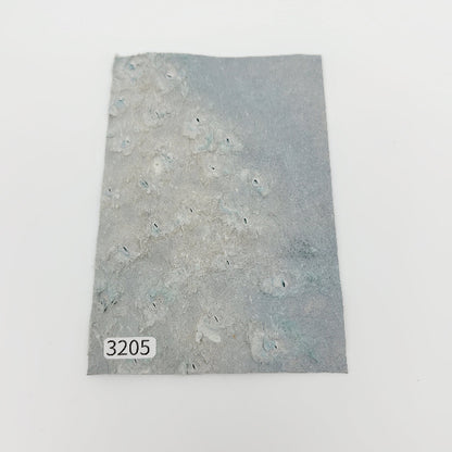 オーストリッチ革【ハガキ/1.2mm】ベビーブルー/特Sランク/d3205