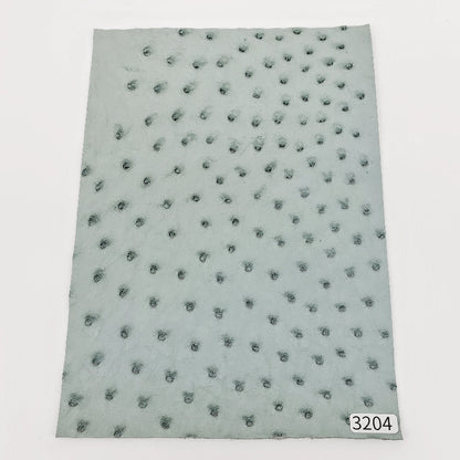 オーストリッチ革【A5/0.8mm】ベビーブルー/特Aランク/d3204