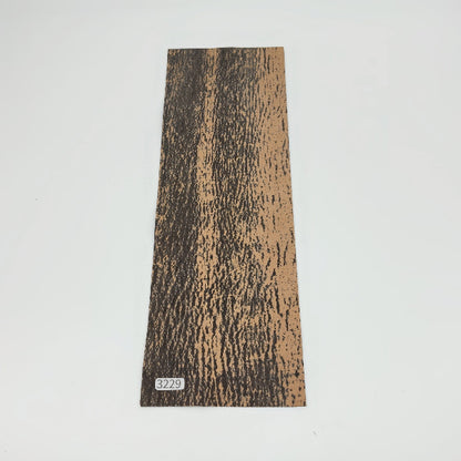 サメ革【33×11cm/0.7mm】チャコール/デニム調加工/Sランク/s3229