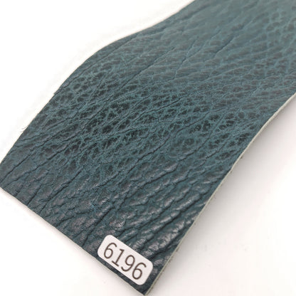 アザラシ革【8×21cm/2.4mm】ダークグリーン/ツヤ中/Sランク/a6196