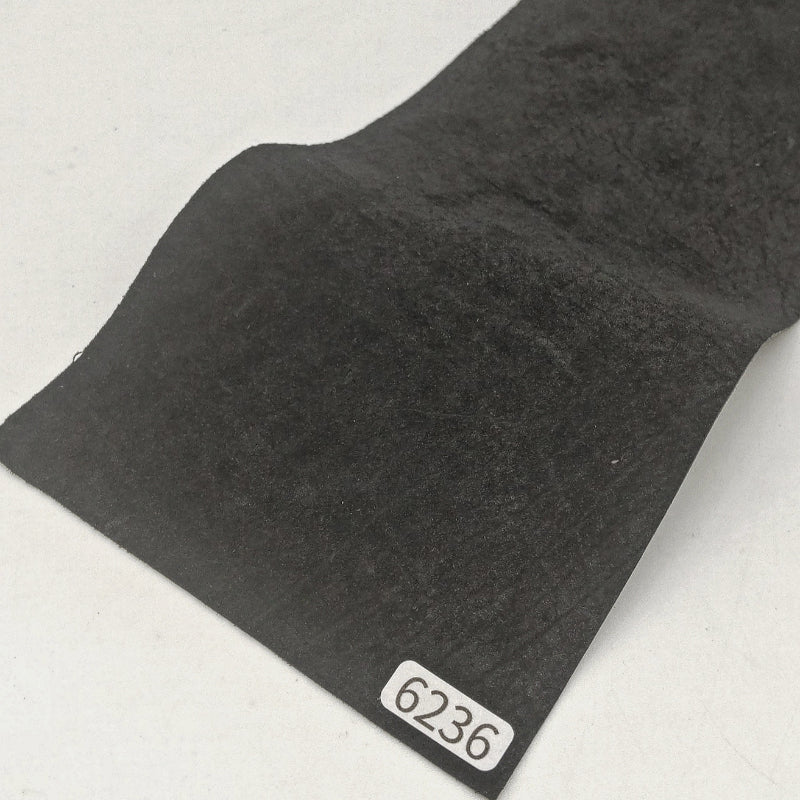 カバ革【33×11cm/0.7mm】ブラック/マット/Bランク/z6236
