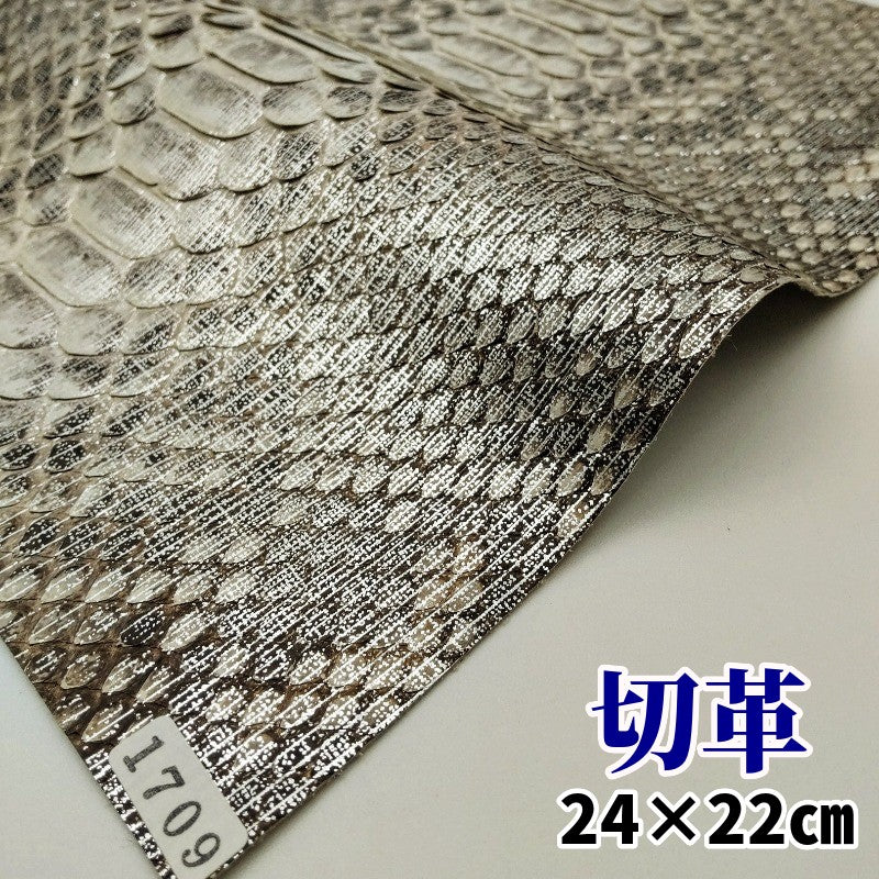 蛇　革素材