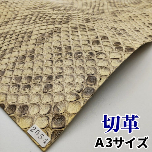 蛇　革素材