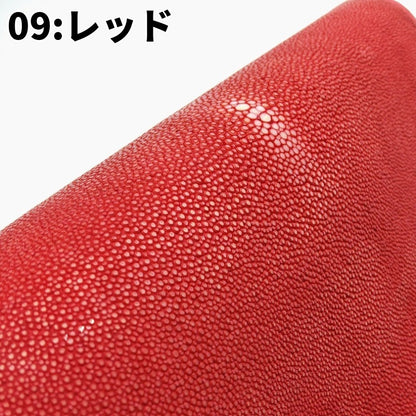 エイ丸革【品質保証各サイズ】レッド/ポリッシュ/et09
