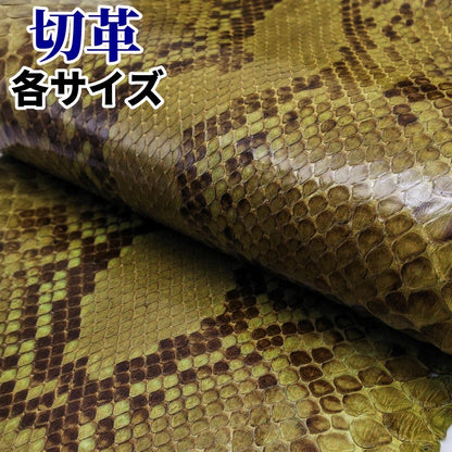 蛇革　素材